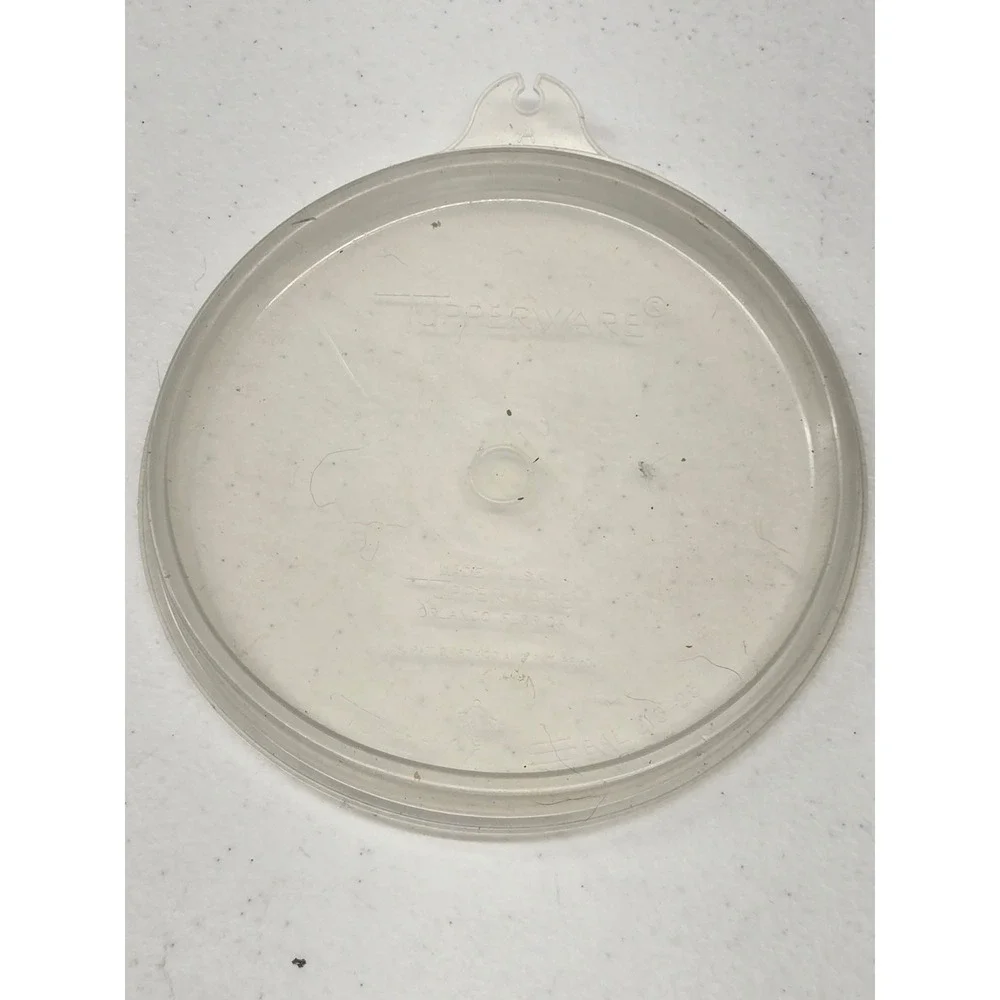 Tupperware‎ Replacement Lid Seal 215-25 Clear Round Vintage Made in USA